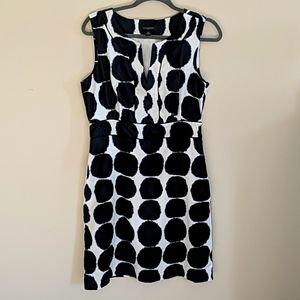 Banana Republic sateen sheath dress